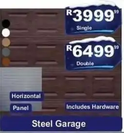 K Carrim Steel Garage offer
