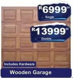 K Carrim Wooden Garage offer