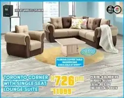 Best Home And Electric Toronto corner with single seat lounge suite offer