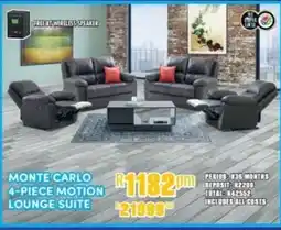 Best Home And Electric Monte carlo motion lounge suite offer