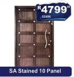 K Carrim SA Stained 10 Panel offer