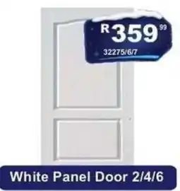 K Carrim White Panel Door 2/4/6 offer
