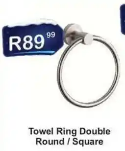 K Carrim Towel Ring Double Round / Square offer