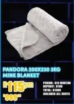 Best Home And Electric Pandora mink blanket offer