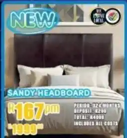 Best Home And Electric Sandy headboard offer