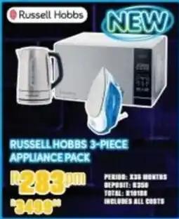 Best Home And Electric Russell Hobbs 3-Piece Appliance Pack offer
