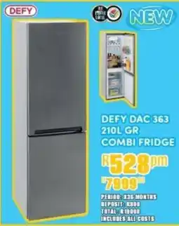 Best Home And Electric Defy combi fridge offer