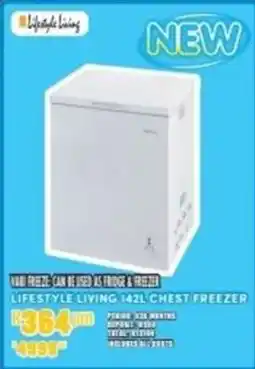 Best Home And Electric Lifestyle Living 142L Chest Freezer offer