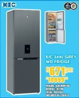 Best Home And Electric KIC grey wd fridge offer