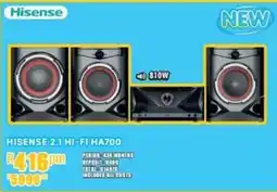 Best Home And Electric Hisense 2.1 Hi-Fi HA700 offer