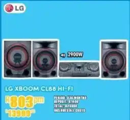 Best Home And Electric LG XBoom CL88 Hi-Fi offer