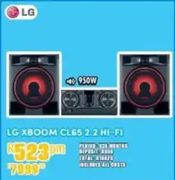 Best Home And Electric LG XBoom CL65 2.2 Hi-Fi offer