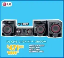 Best Home And Electric LG CJ45 2.1Ch Hi-Fi XBoom offer