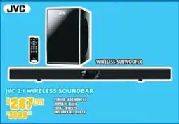Best Home And Electric JVC 2.1 Wireless Soundbar offer