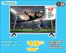 Best Home And Electric Hisense 40" Smart LED TV offer