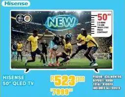 Best Home And Electric Hisense 50" QLED TV offer