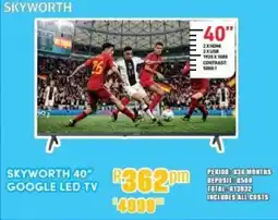 Best Home And Electric Skyworth 40" Google LED TV offer