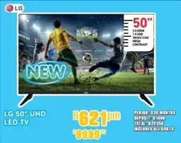 Best Home And Electric LG 50" UHD LED TV offer