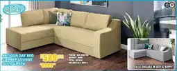 Best Home And Electric Antigua Day Bed Corner Lounge Suite Green offer