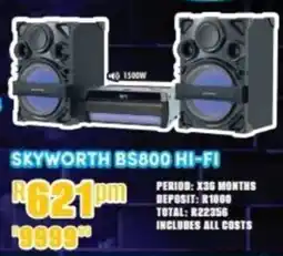 Best Home And Electric Skyworth BS800 Hi-Fi offer