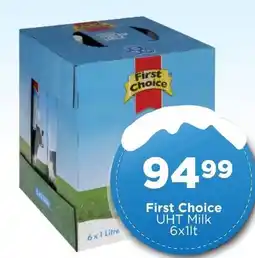 Check Star First Choice UHT Milk offer
