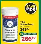 Dis-Chem Tibb Stress Away 120 Tablets offer