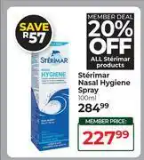 Dis-Chem Sterimar Nasal Hygiene Spray-100ml offer