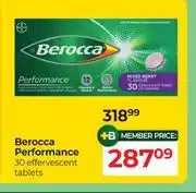 Dis-Chem Berocca Performance 30 Effervescent Tablets offer