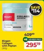 Dis-Chem Biogen Collagen With Peptan-280g offer