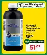Dis-Chem Mayogel Suspension Antacid-200ml offer