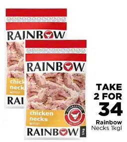 Check Star Rainbow chicken necks offer