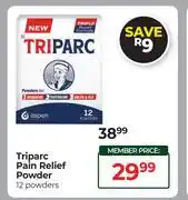 Dis-Chem Triparc Pain Relief Powder 12 Powders offer