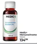 Dis-Chem Medic+ Mercurochrome-100ml offer