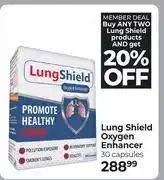 Dis-Chem Lung Shield Oxygen Enhancer 30 Capsules offer