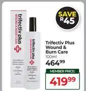 Dis-Chem Trifectiv Plus Wound & Burn Care-100ml offer