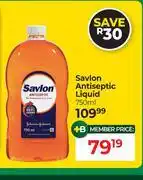 Dis-Chem Savlon Antiseptic Liquid-750ml offer