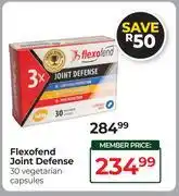 Dis-Chem Flexofend Joint Defense 30 Vegetarian Capsules offer