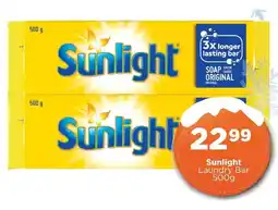 Check Star Sunlight Laundry Bar offer