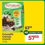 Dis-Chem Futurelife Granola Crunch-425g offer