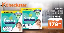Check Star Pampers Value Pack/Pants offer