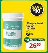 Dis-Chem Lifestyle Food Baking Powder-100g offer