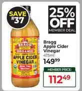 Dis-Chem Bragg Apple Cider Vinegar-473ml offer