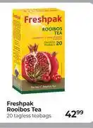 Dis-Chem Freshpak Rooibos Tea 20 Tagless Teabags offer