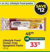 Dis-Chem Lifestyle Food Gluten Free Spaghetti Pasta-250g offer