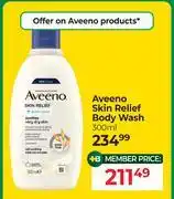 Dis-Chem Aveeno Skin Relief Body Wash-300ml offer