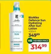 Dis-Chem BioNike Defence Sun Hydrating After Sun Lotion-400ml offer