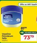 Dis-Chem Vaseline Petroleum Jelly-450g offer