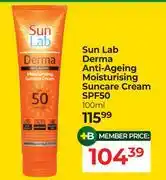 Dis-Chem Sun Lab Derma Anti-Ageing Moisturising Cream SPF50-100ml offer