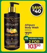 Dis-Chem Afripure Body Wash-For 2 x 500ml offer