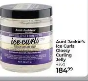 Dis-Chem Aunt Jackie's Ice Curl Glossy Curling Jelly (2 + 1 Cheapest Free)-426g offer